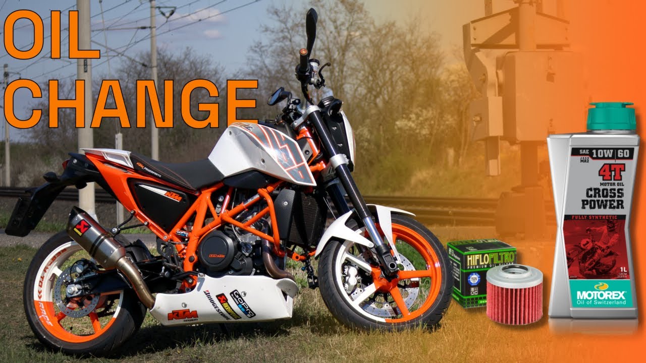 Výměna Oleje KTM 690 Duke /  How To Change The Oil KTM 690 Duke