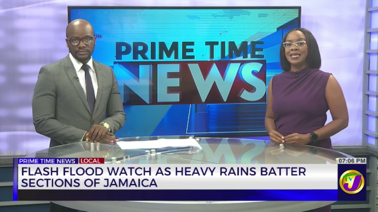 Flash Flood Watch as Heavy Rains Batter Sections of Jamaica | TVJ News