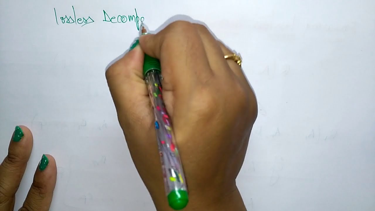 Lossless decomposition in dbms | DBMS | Lec-47 | Bhanu Priya