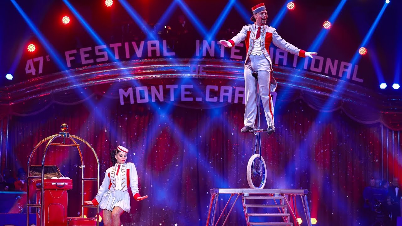 Steven Carroli : Unicycle act 47° Festival international du cirque de Monte-Carlo 