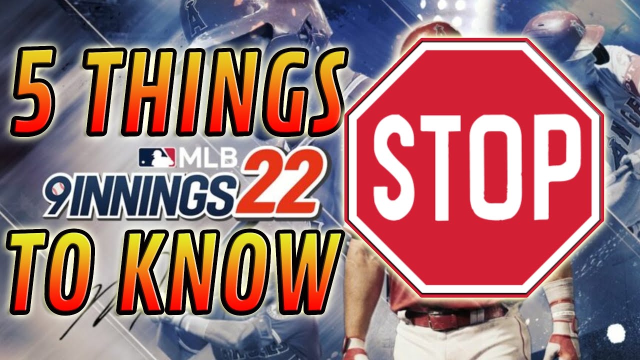 Things You Need To Know Before Playing MLB 9 Innings