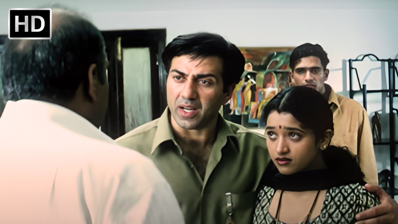Raksha Bandhan Special - बड़े भाई ने अपनी मासूम बहन को गुंडों से बचाया | Sunny Deol | Best Scenes