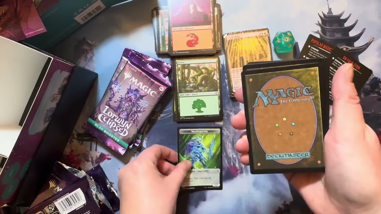 Mum’s FIRST YouTube Video! Lorwyn Eclipsed Bundle Unboxing | Magic: The Gathering | MagicTheFamily