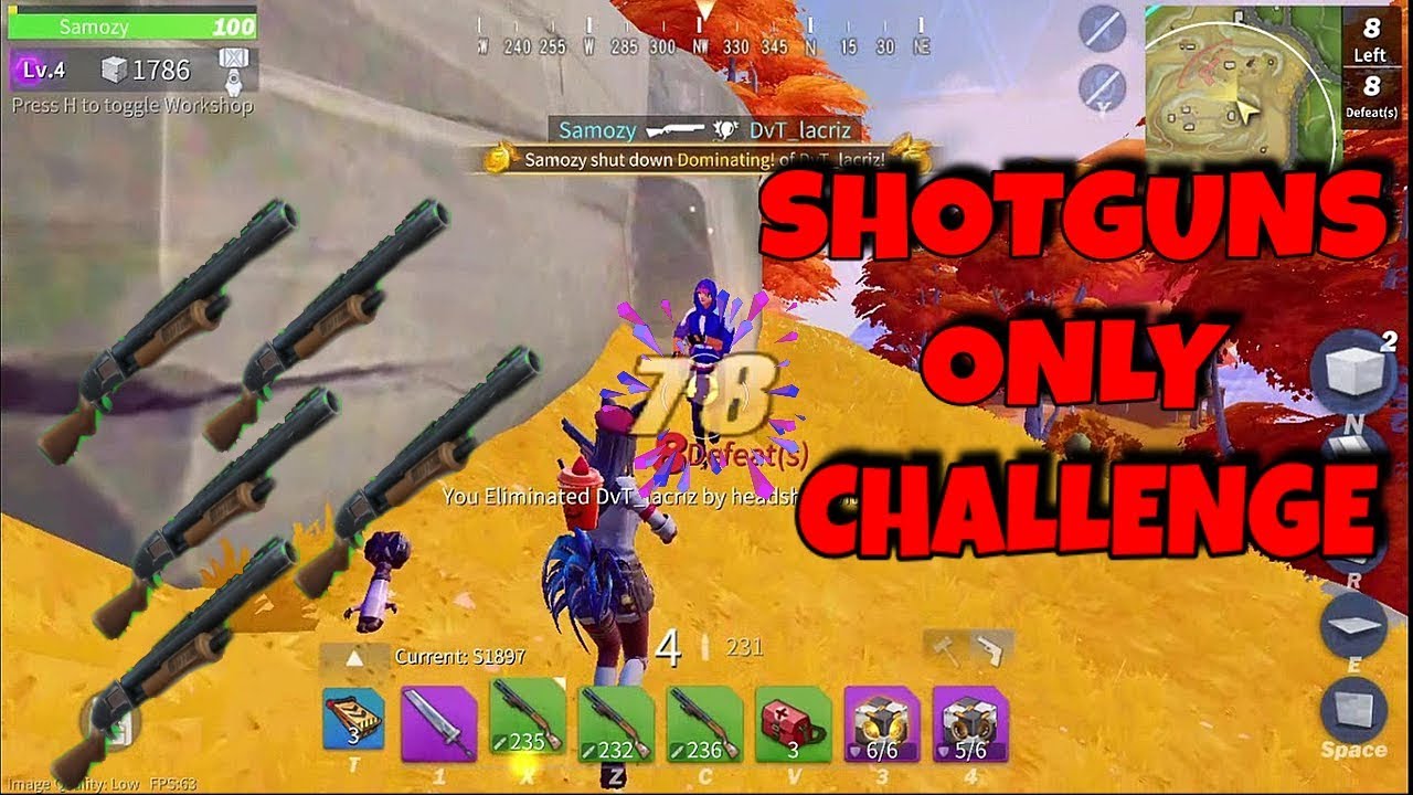 *SWEATY* 1V1 SHOTGUNS Only CHALLENGE (CRAZY ENDING) Creative Destruction Gameplay