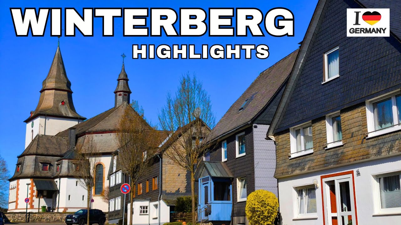 WINTERBERG - der beliebteste Ferienort im Sauerland (das Land der 1.000 Berge) - Top Reiseziel in DE