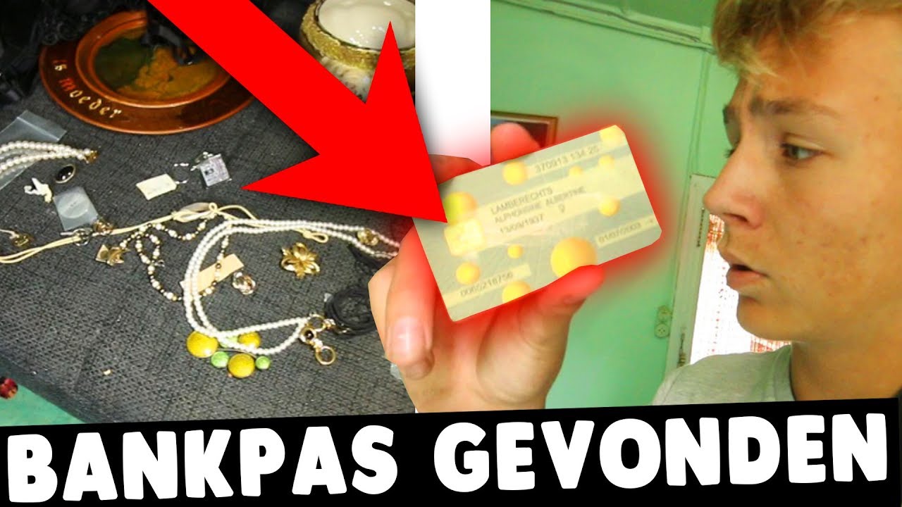 BANKPAS EN SIERRADEN VAN DE EIGENAAR GEVONDEN!! - verlaten cafe