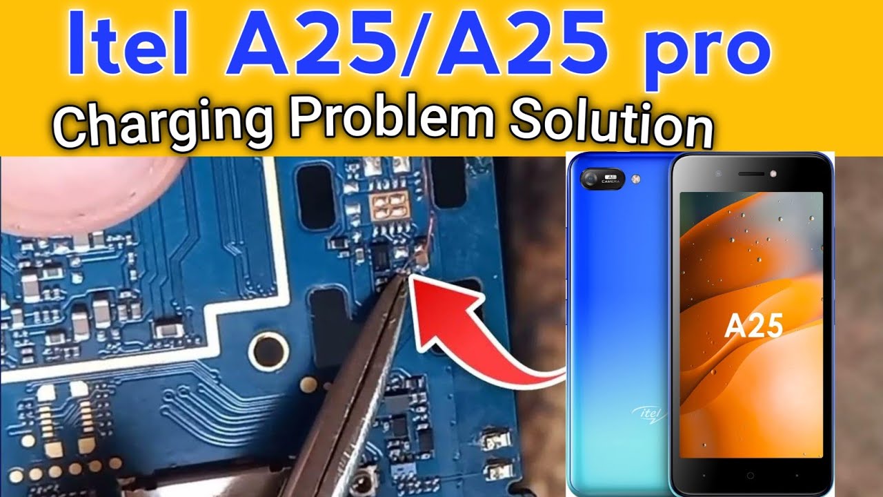 itel a25 / a25 pro charging problem jumper solution #yamaanmobiles