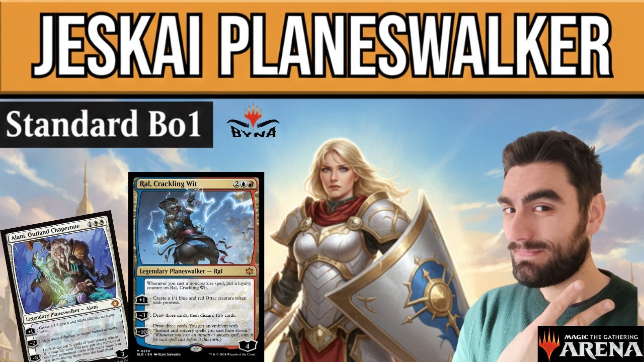 JESKAI PLANESWALKER Standard Bo1 #mtgarena #magic #mtgita #magicthegathering