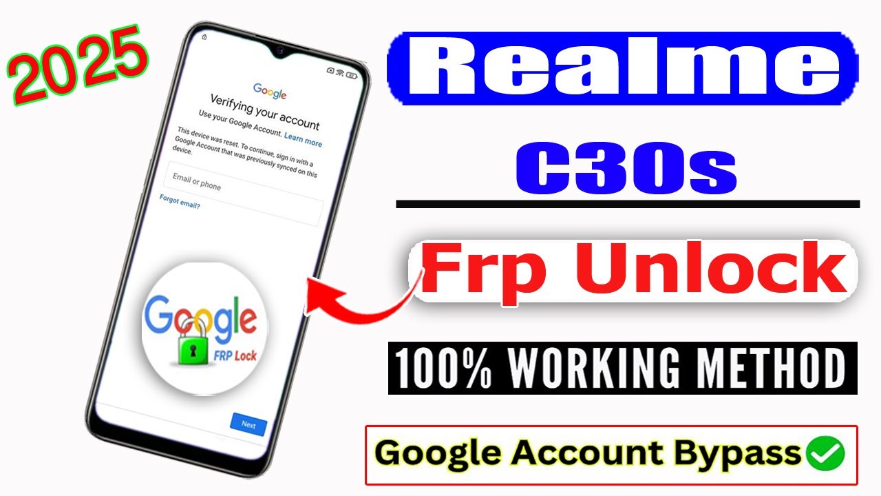 Realme C30s Frp Bypass 2025 Without Pc 👉 How to Realme C30s Frp Bypass// New Method 2025 Without Pc/