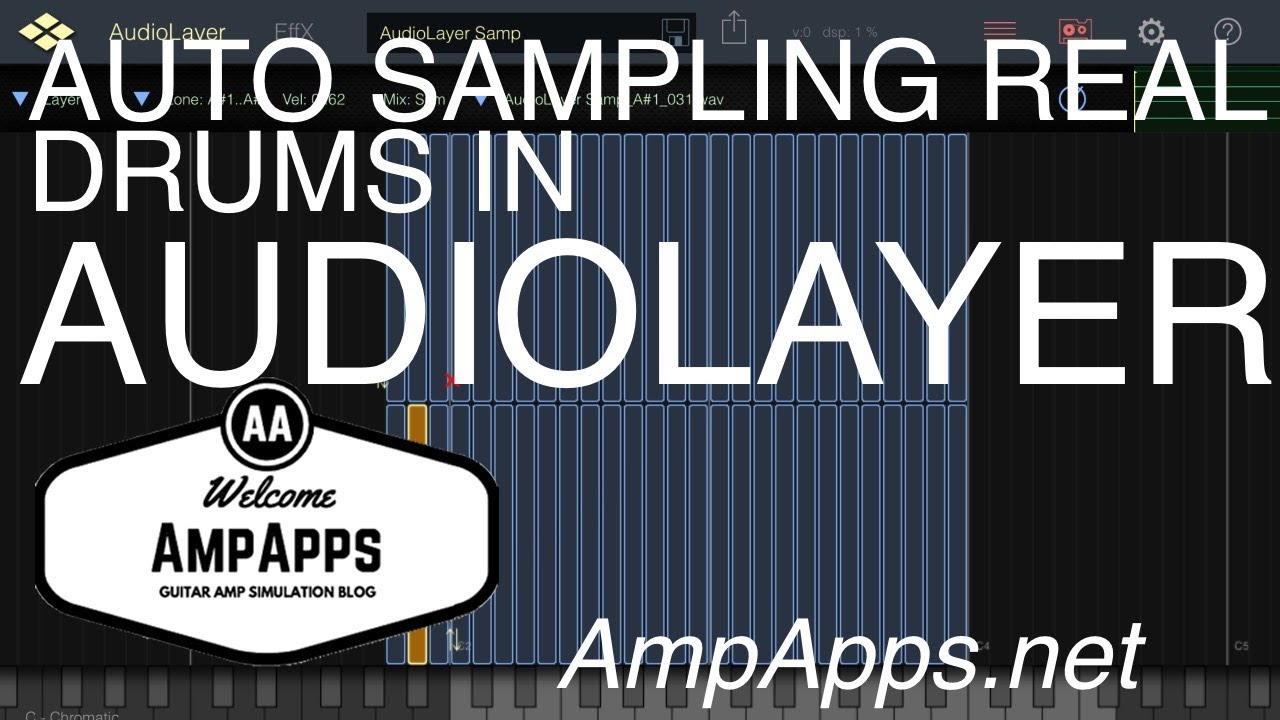 AUDIOLAYER -Auto-sampling a multi-velocity Drumkit