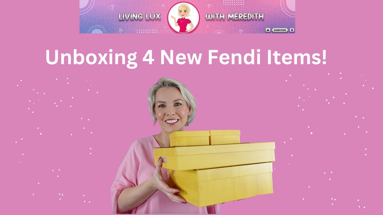 Unboxing 4 New Fendi Items!