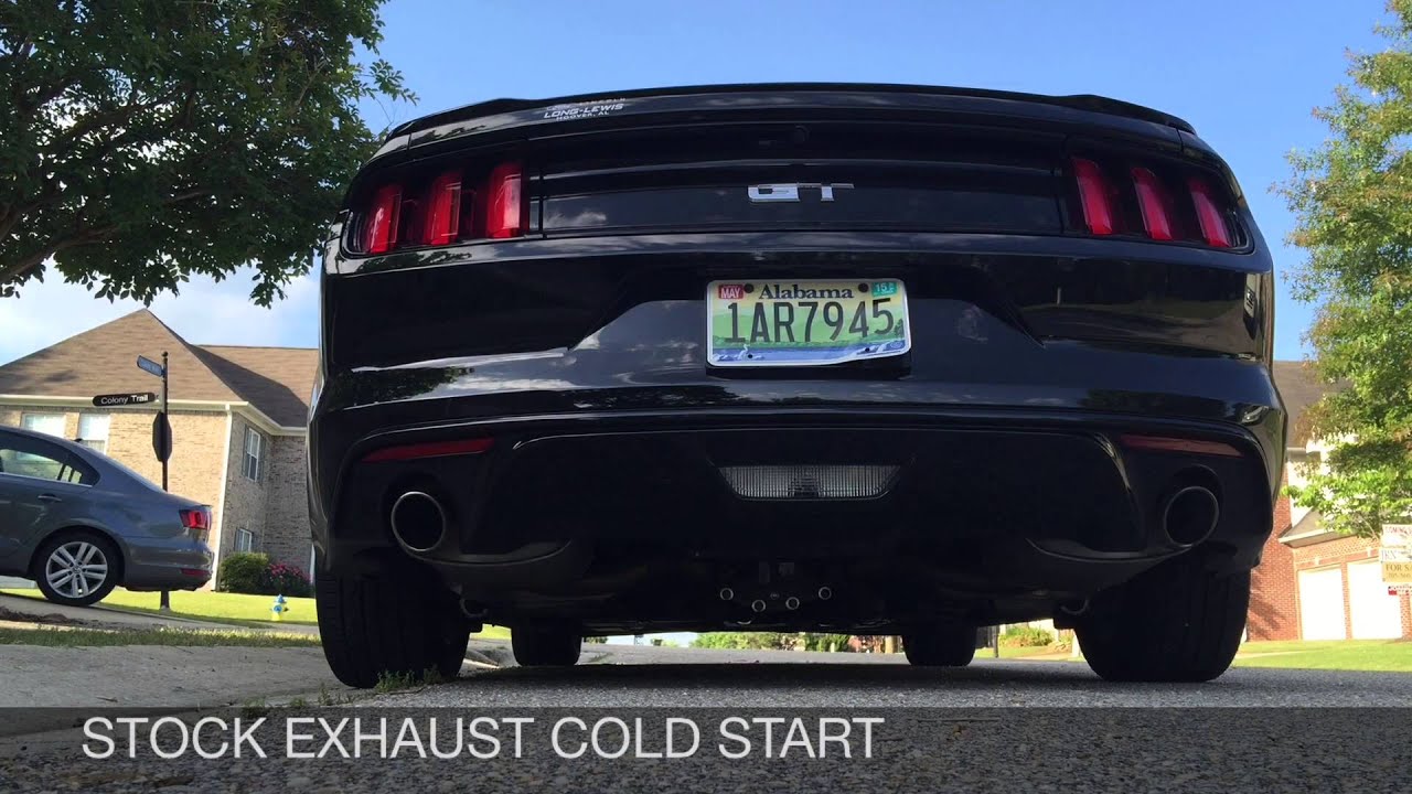 2015 Mustang GT Roush Axle-back Exhaust