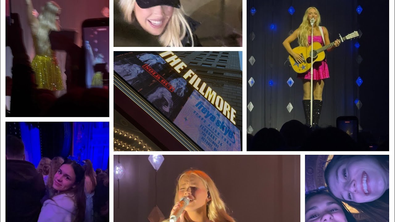 Stars align tour vlog @freyaskye 💙⭐️ #vlog #concert #detroit #freyaskye 