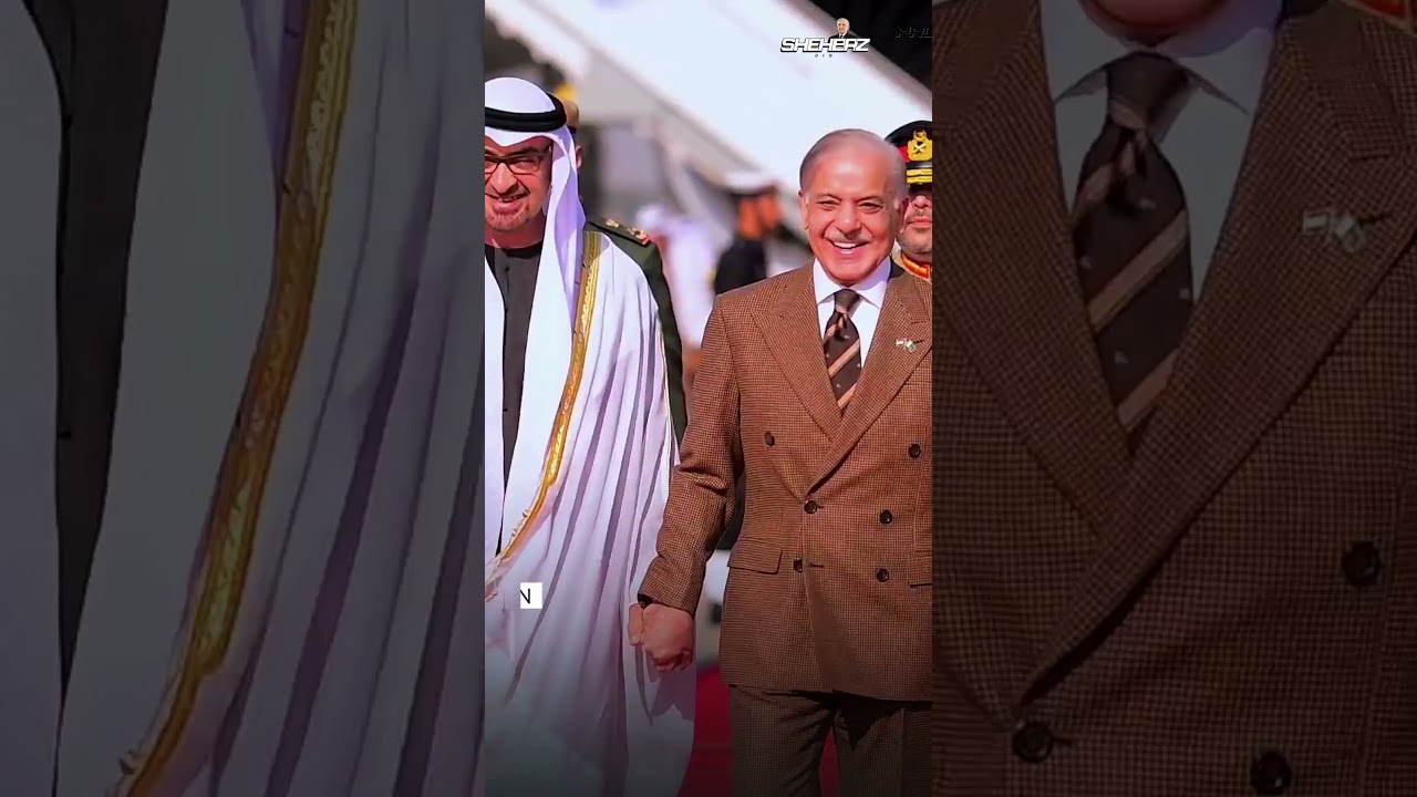 PM Shehbaz Sharif and COAS FM Asim Munir Receive UAE President in Rawalpindi
