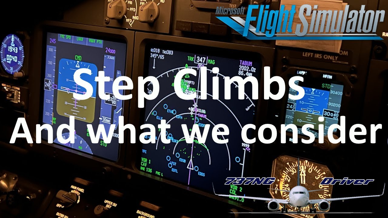 STEP CLIMBS - What's to consider | Real 737 Pilot