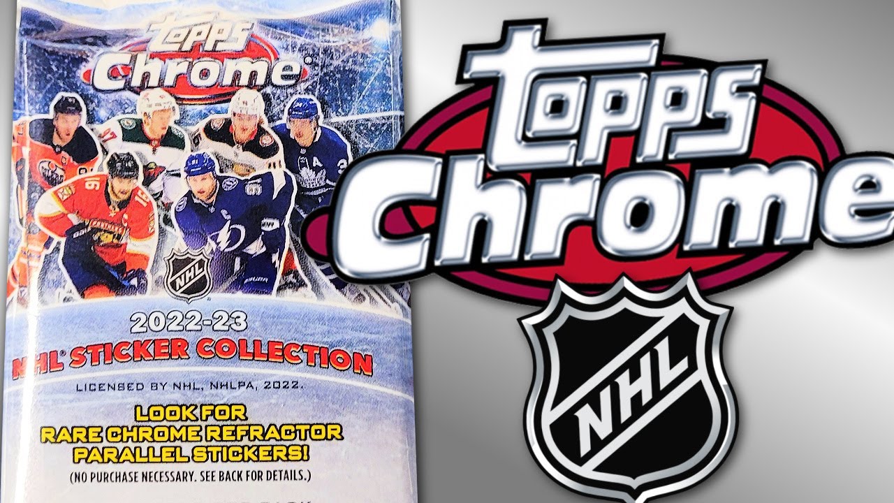 2022-23 Topps Chrome NHL (4) Pack Break