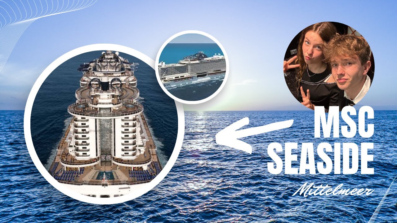 URLAUBSVLOG auf einem TRAUMSCHIFF😍🛳️ - MSC SEASIDE 🤫
