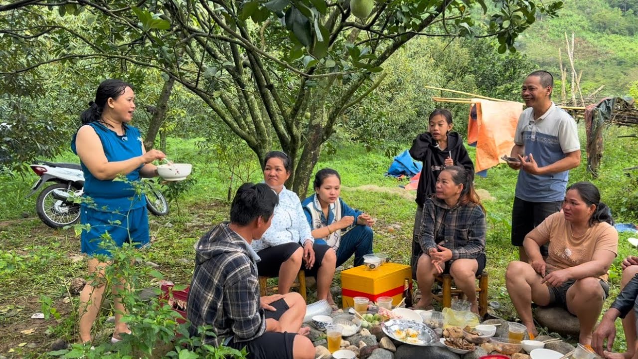 BA MẸ VỢ TƯƠNG LAI LÊN RẪY THÉP BẤT NGỜ VÀ MẸ 6 VUI MỪNG VỚI MÓN QUÀ