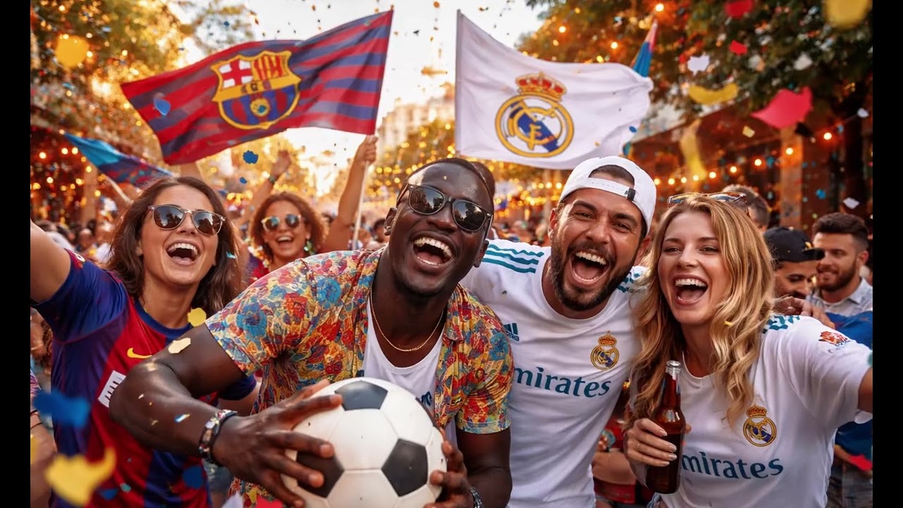 👉 Barça ou Réal ? Lève la main ✋ | Afro House festif – by Kaelix
