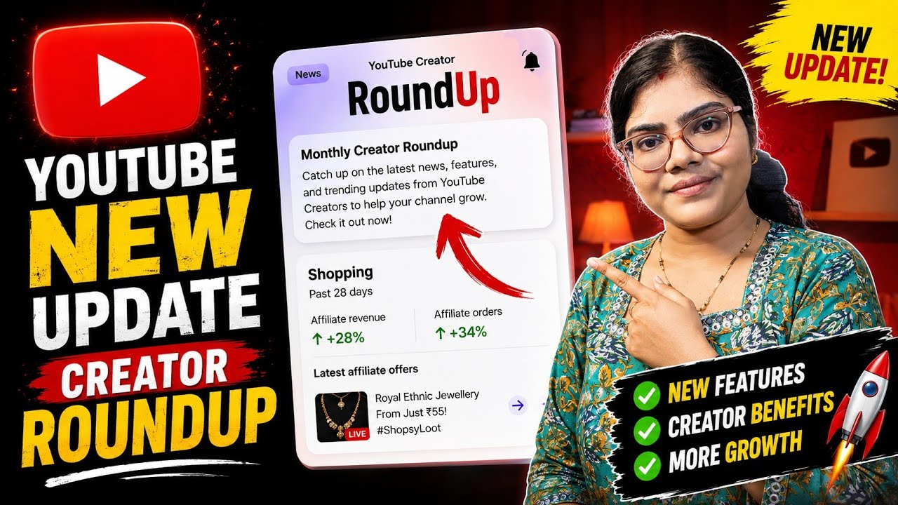 YouTube Creator Roundup Update 2026 | Growing Your Channel Just Got Easier 📈