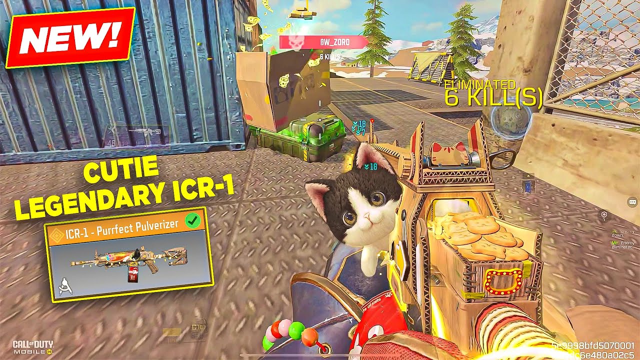 *NEW* CUTE LEGENDARY ICR-1 😍 IN CALL OF DUTY MOBILE 