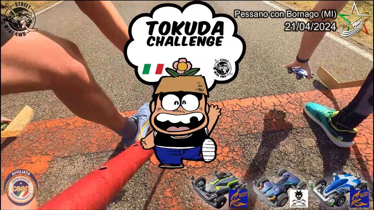 [Street Mini 4WD]Tokuda Challenge, summary video! Pessano con Bornago (MI), 21/04/2024!