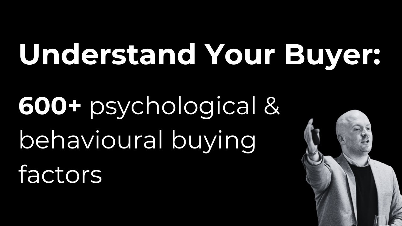 WHAT IS UNDERSTAND YOUR BUYER?