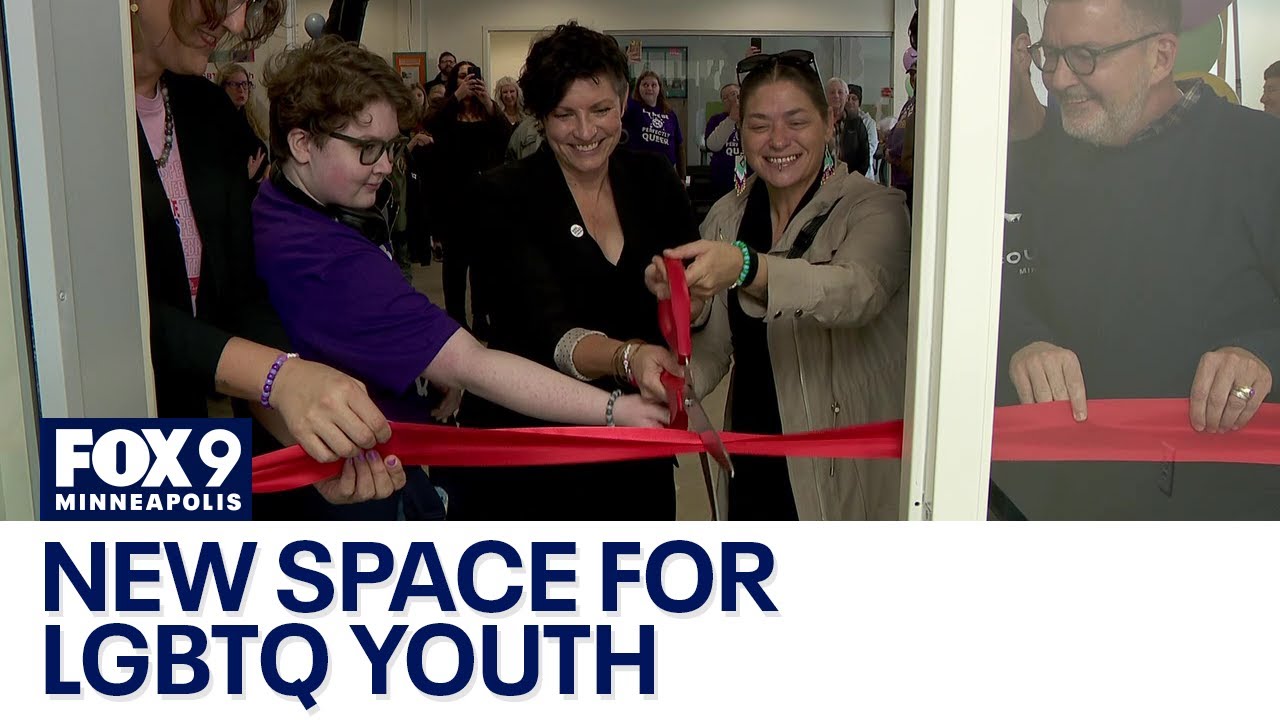 New youth center offers safe haven for LGBTQIA+ youth in Minneapolis