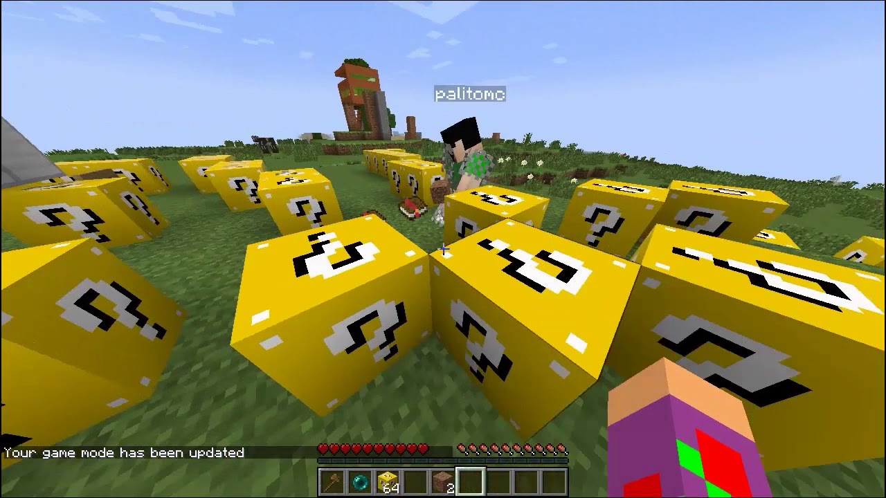 NOS ENCONTRAMOS 1.000.000 DE LUCKY BLOCK CON PALITOMC MINECRAFT TROLL