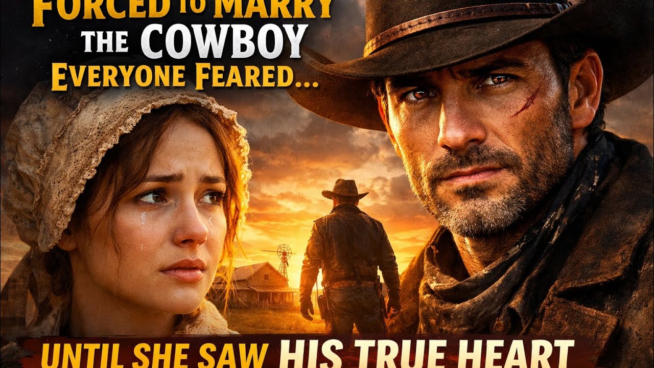 She Was Forced to Marry the Cowboy Everyone Feared — Until She Saw What Lived in His Eyes