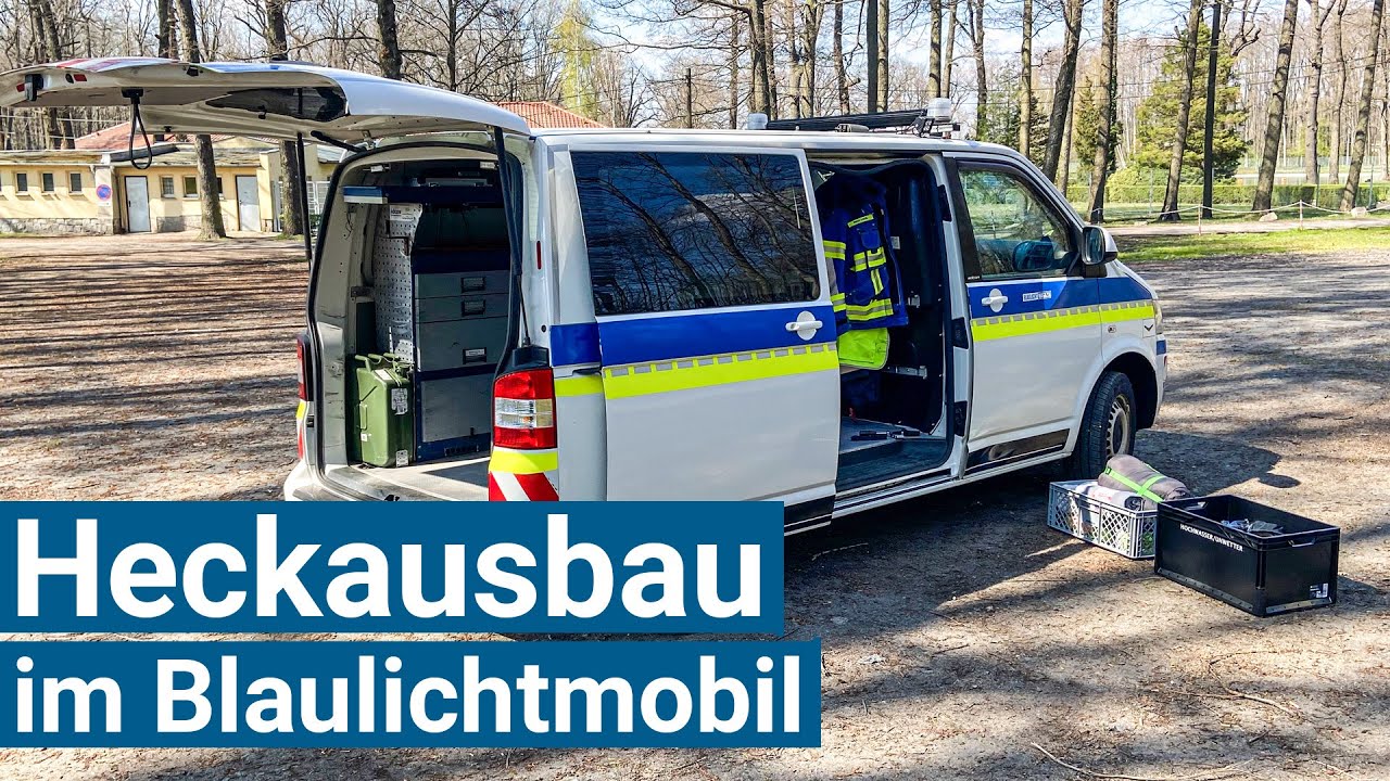 Der Heckausbau vom Blaulichtmobil - Folge 4