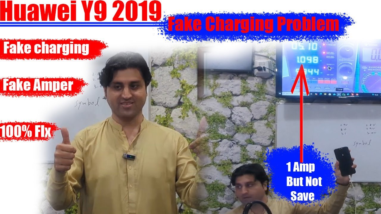 Huawei Y9 2019 Fake charging Problem 100% Solution