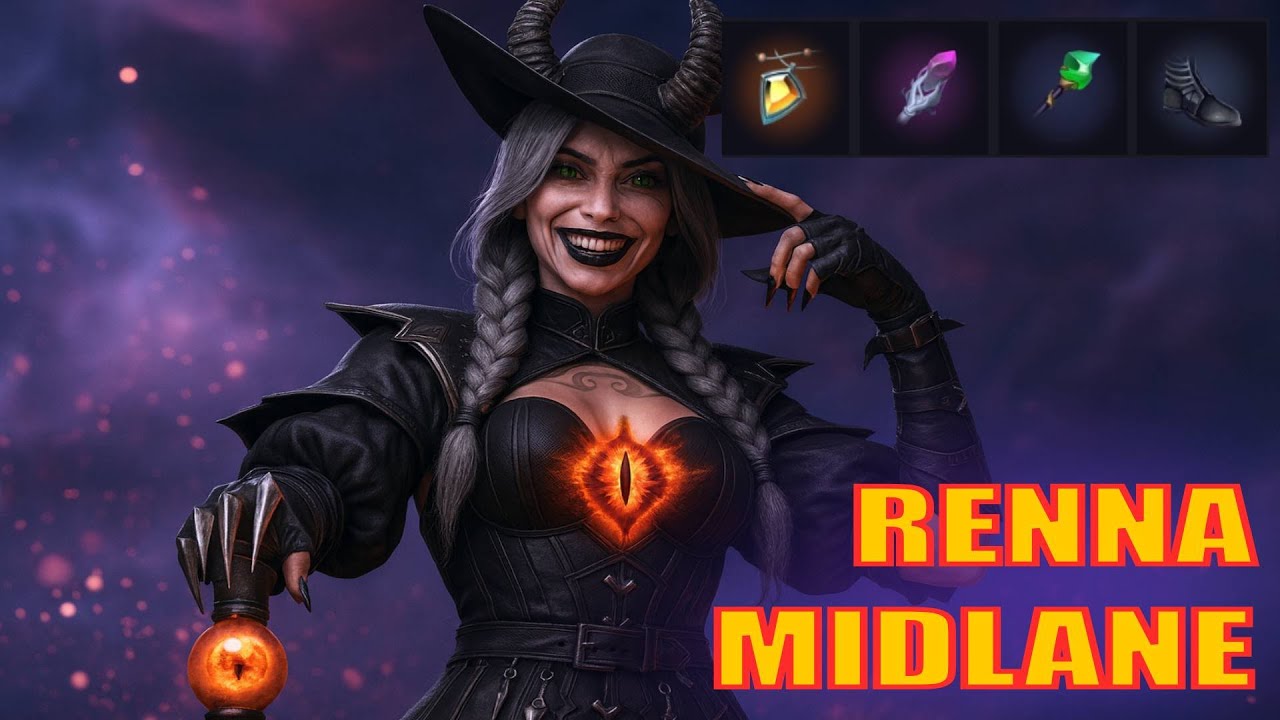 Mobility, Damage, Healing? Renna has it ALL - Renna Midlane - Predecessor Nitro