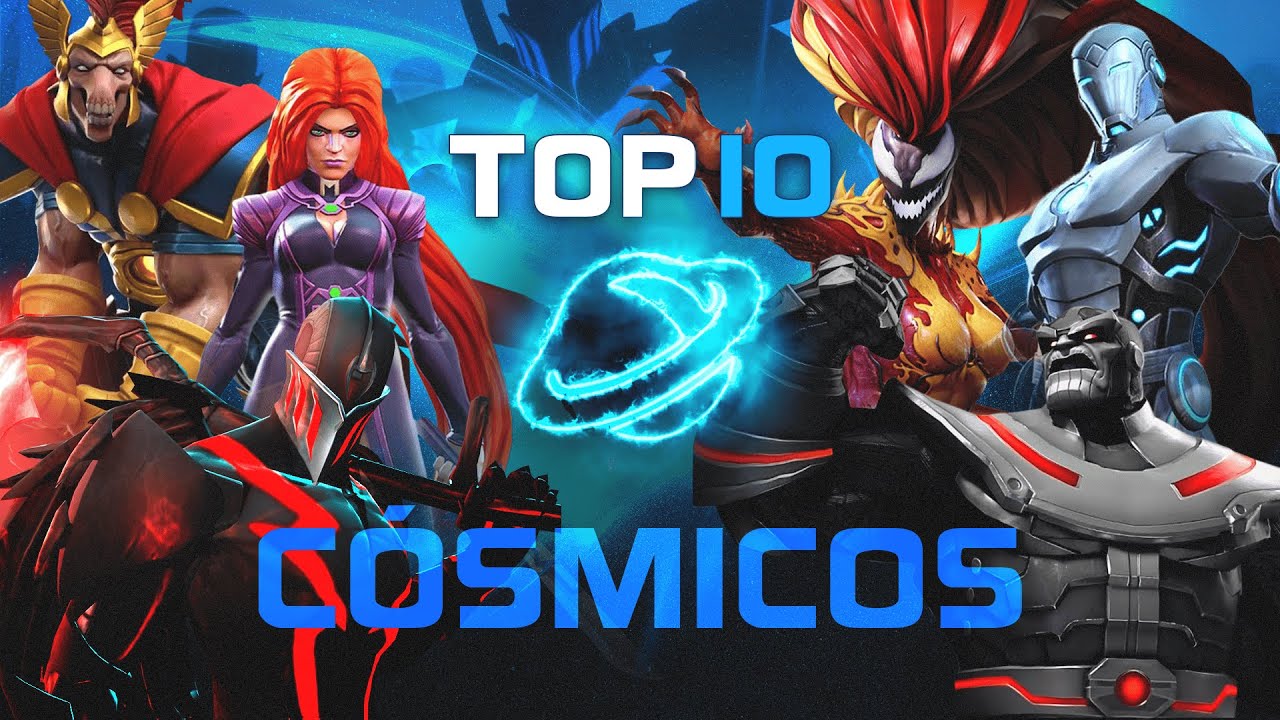 TOP 10 ATACANTES COSMICOS - EL RENACER DE LA CLASE MAS FUERTE DE MCOC