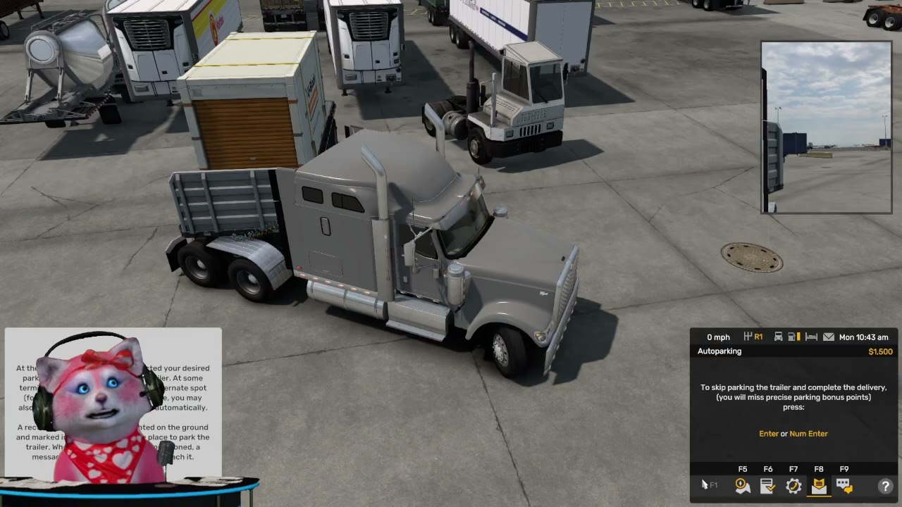 First Time Parking in American Truck Simulator - 20 Minutes