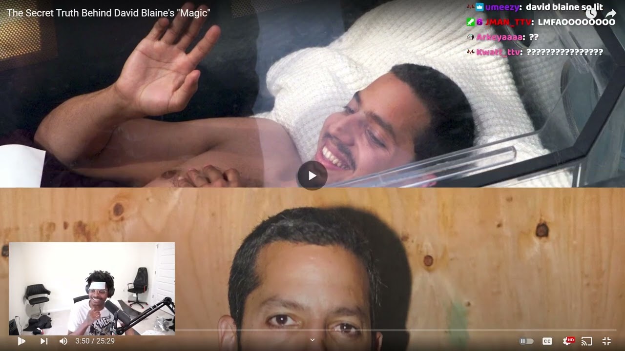 ImDOntai Reacts To The sEcret Truth Behind David Blaines