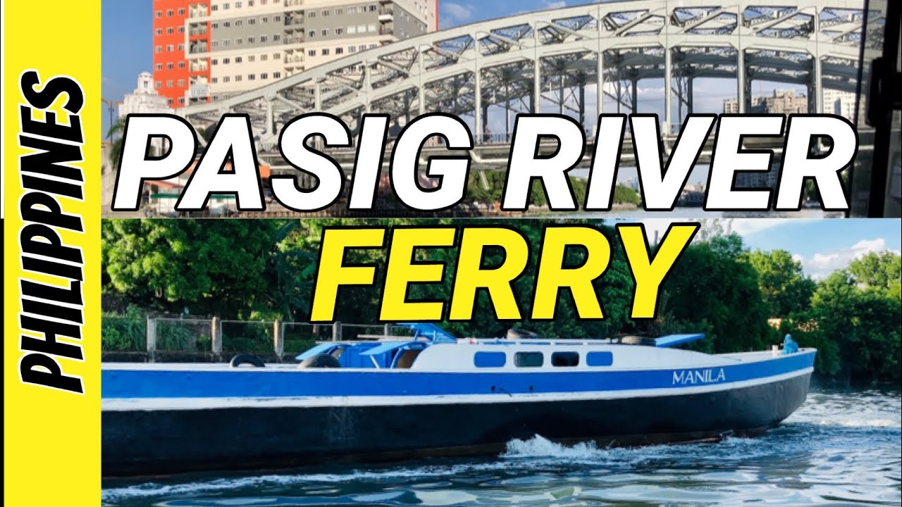 Pasig River Ferry Service | 4K Virtual Tour