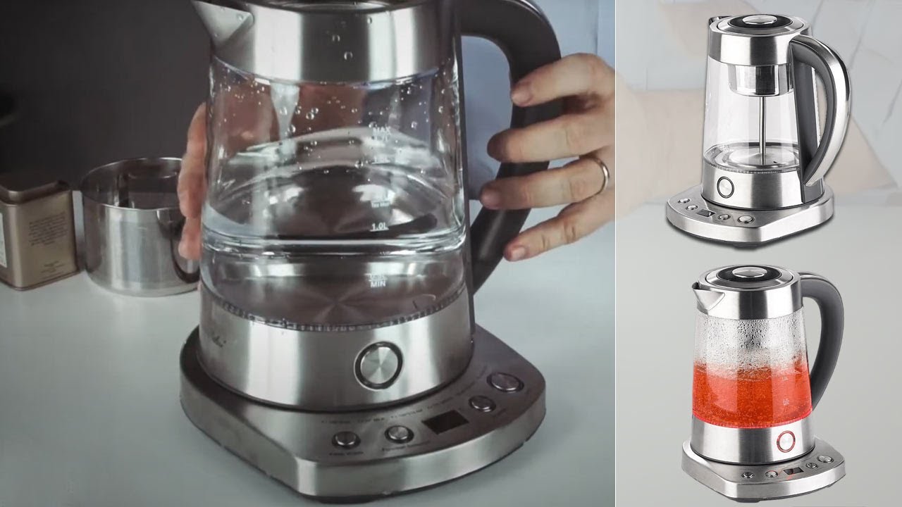 THEIERE BOUILLOIRE 6 PROGRAMMES adaptés aux différents thés - Vapeur - [PEARLTV.FR]