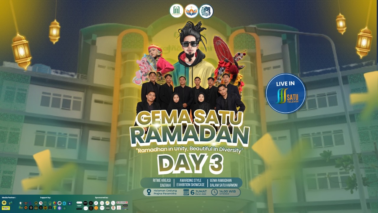 🔴LIVE | HAMED UYE & SOBA GAMBUS | GEMA SATU RAMADHAN UINSATU 2026