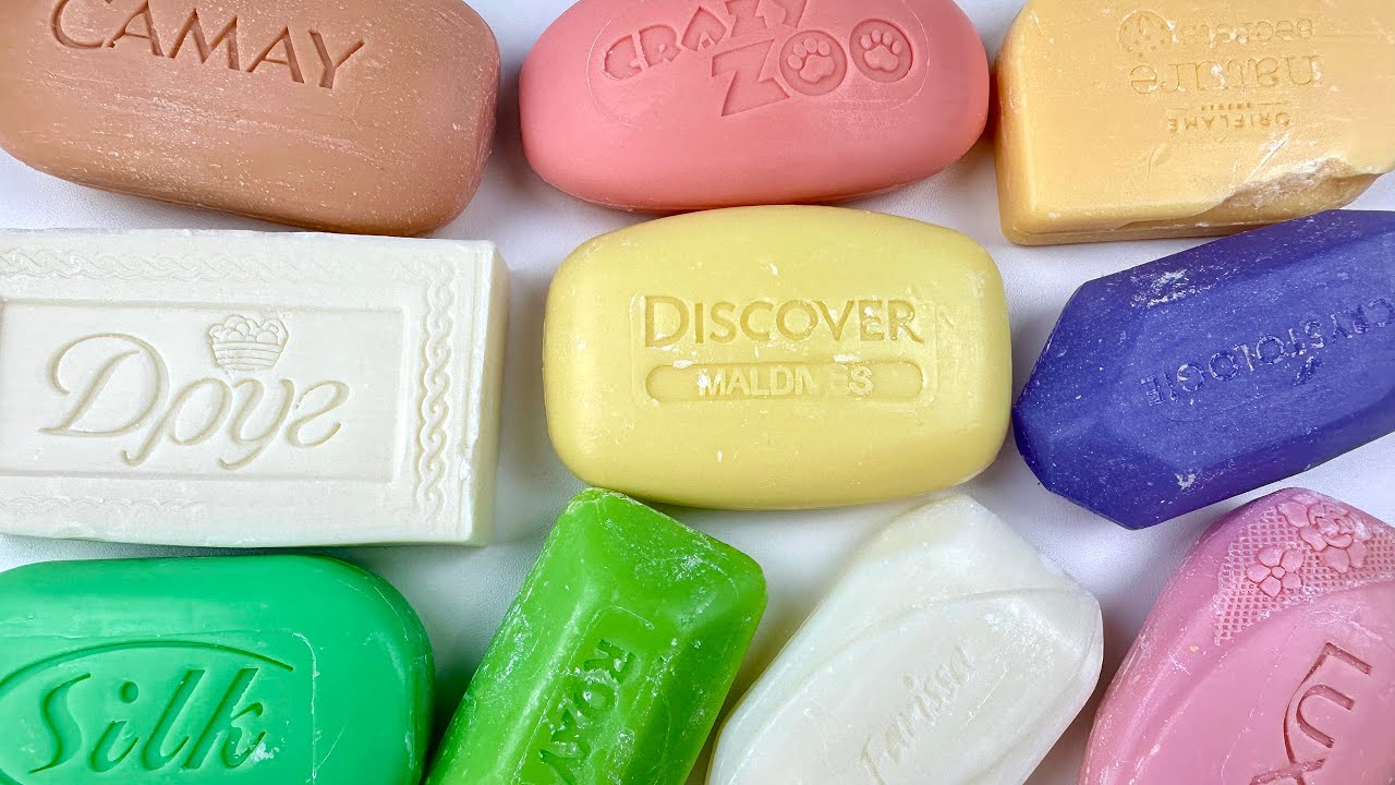 ASMR Carving soap. Soothing cutting soap. ASMR Soap.