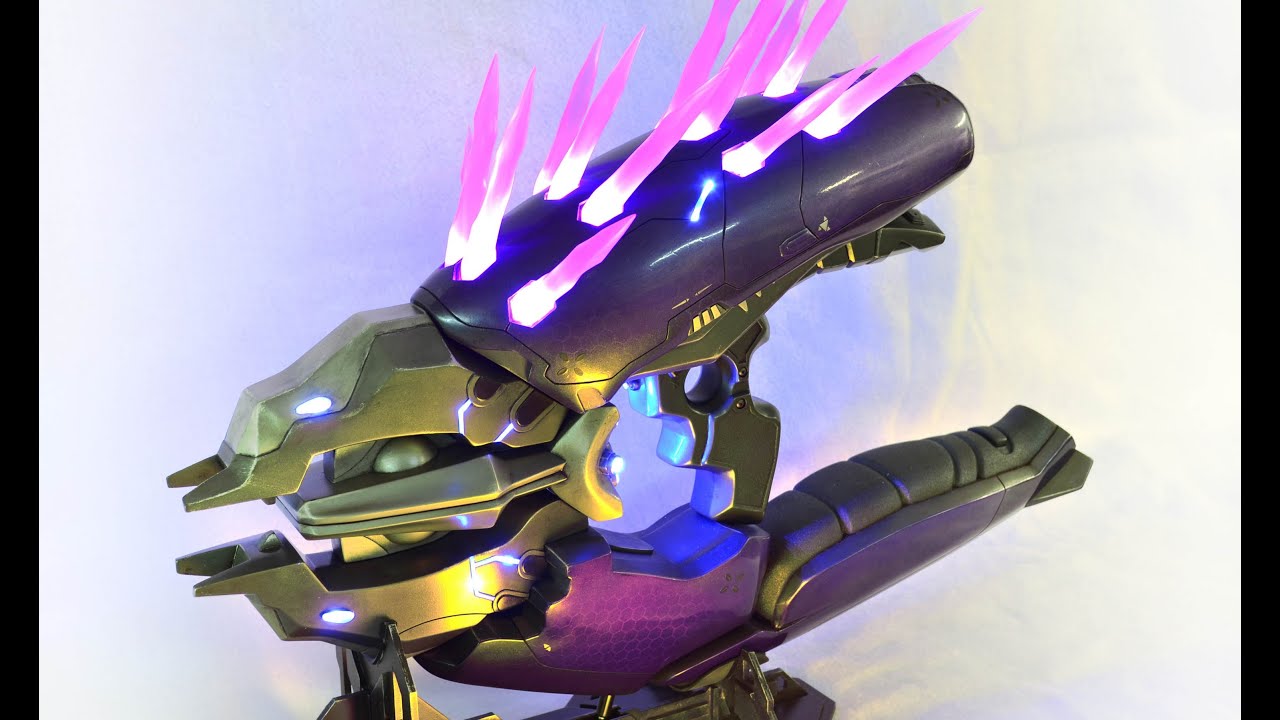 Halo Needler Replica; photo time lapse
