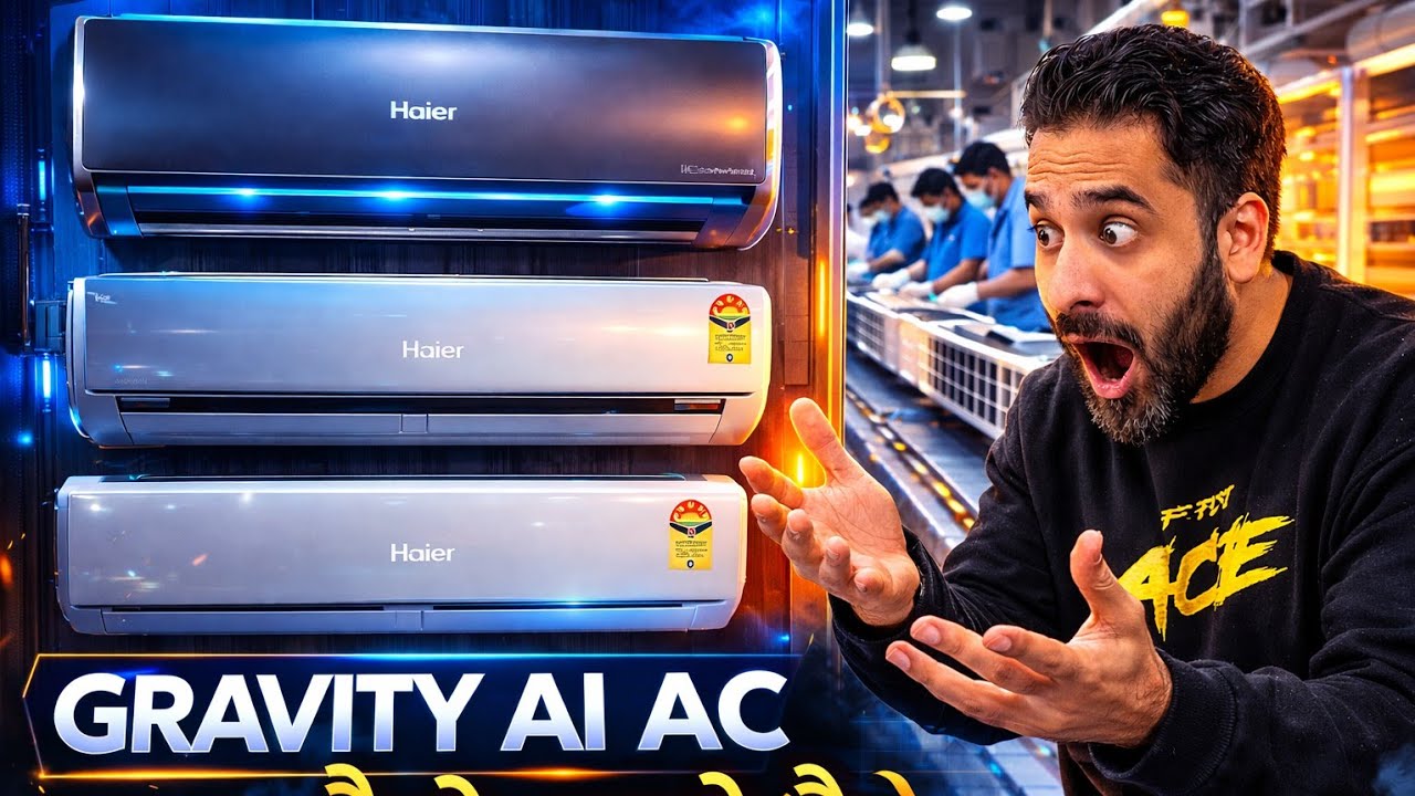 Haier All New Gravity AI series Air Conditioner | Haier’s Factory Tour | Born Creator