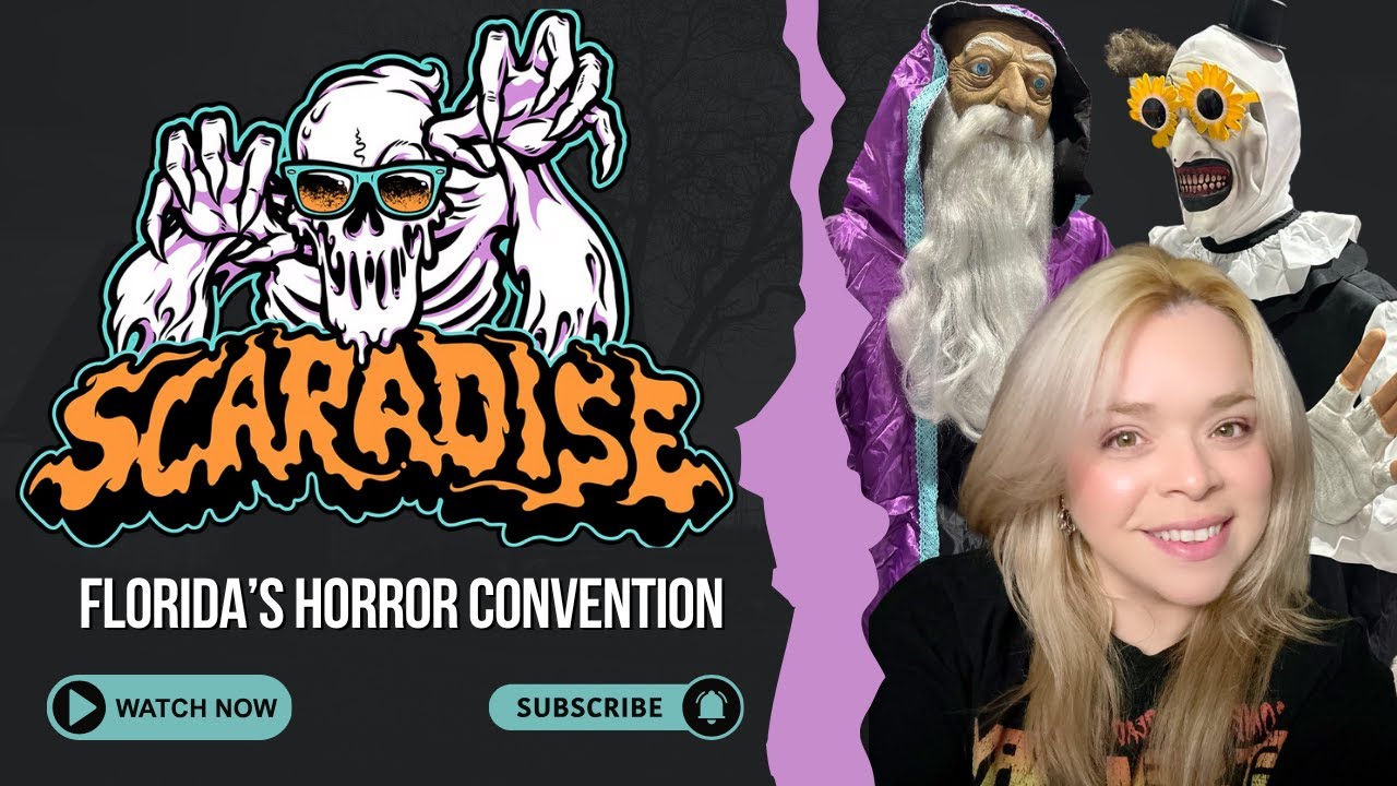 🎃 Scaradise Horror Convention | My Experience Friday Tour & Vendors 🎃