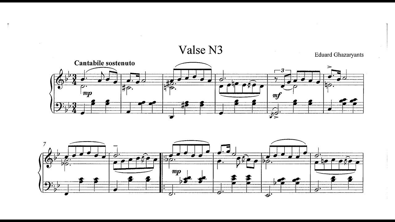 Eduard Gazarov - Valse No.3