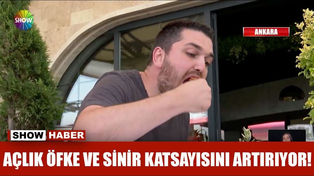 Açlık öfke ve sinir katsayısını artırıyor!