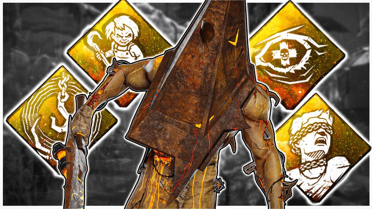 BREAKING SURVIVORS WITH FURTIVE HUNTER PYRAMID HEAD BUILD!   Dead by Daylight