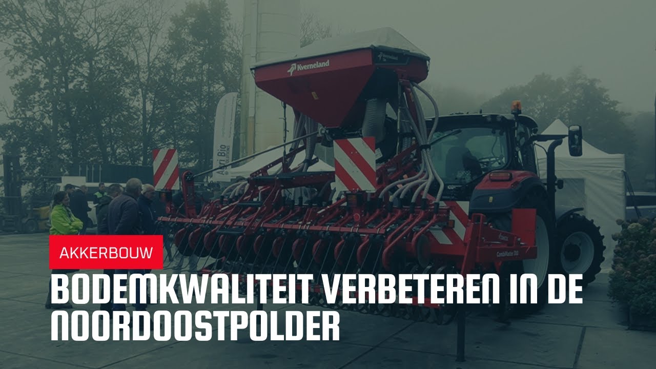 Bodemkwaliteit verbeteren in de Noordoostpolder
