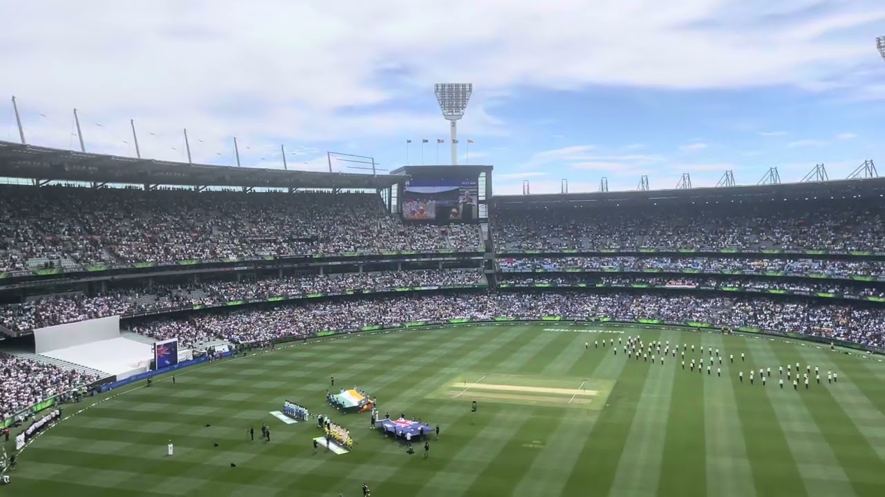 Australian National Anthem - Boxing Day 2024 vs India