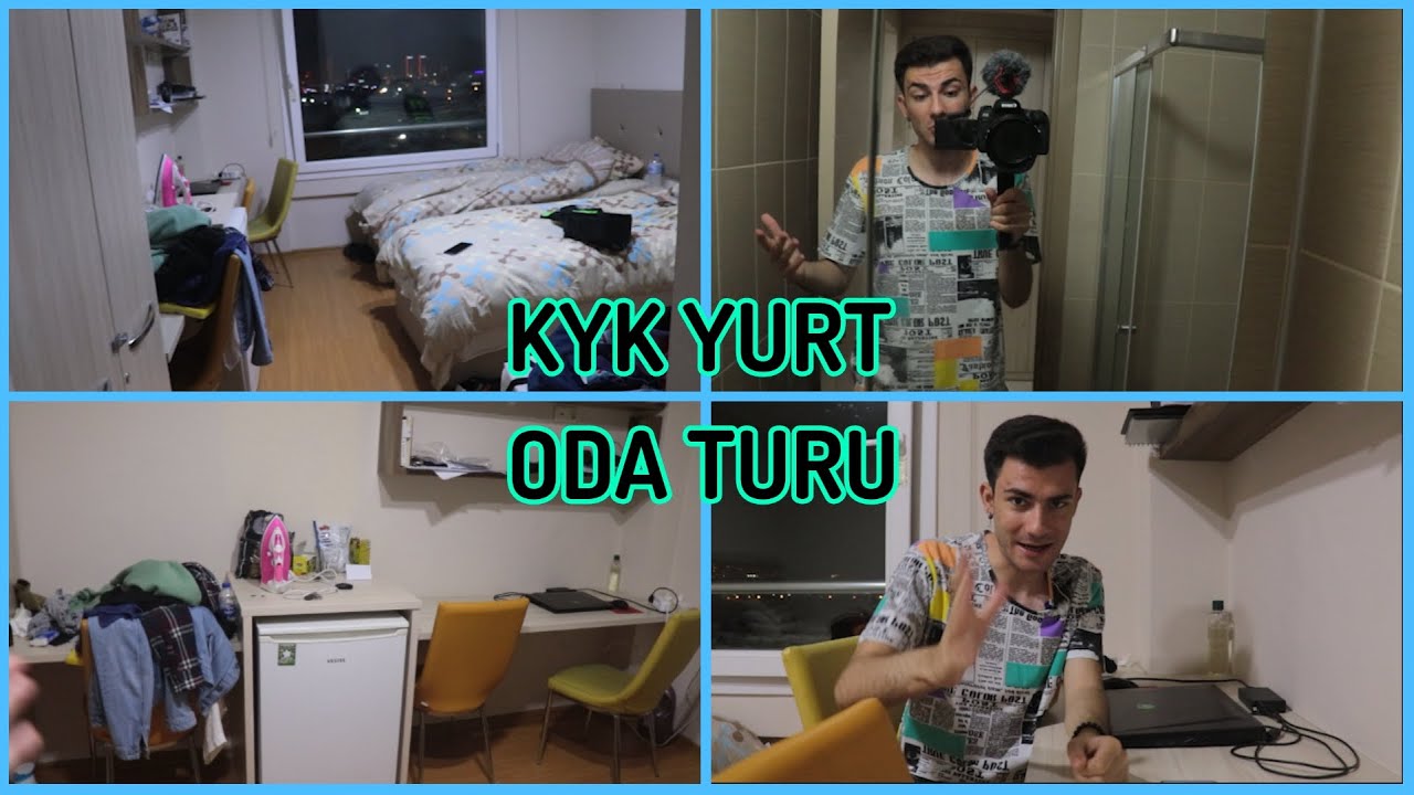 KYK YURT ODAMI GEZİYORUZ  / İZMİR BORNOVA YÖRÜK ALİ EFE ERKEK KYK YURDU / EGE ÜNİVERSİTESİ