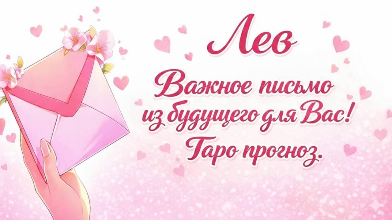 🦁 ВАМ ПИСЬМО ИЗ БУДУЩЕГО: ЛЕВ ♌ О чем вы еще не знаете? ЭТО ПРОСТО ШОК! 💯 СБУДЕТСЯ!